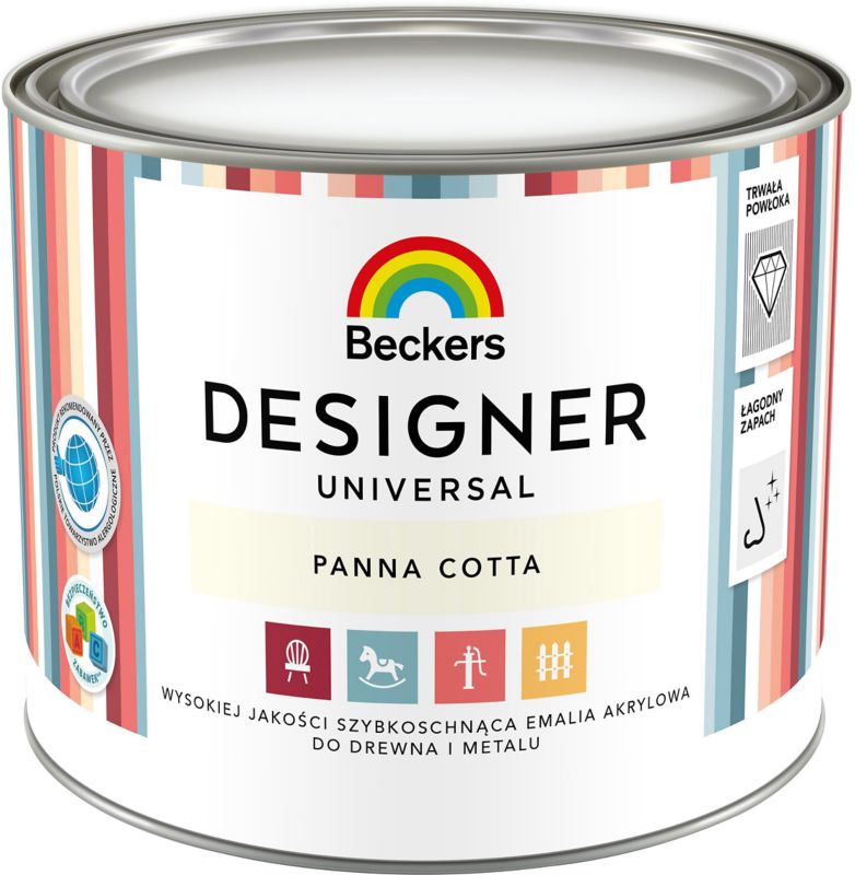 Beckers Panna Cotta emalje 0,5 l
