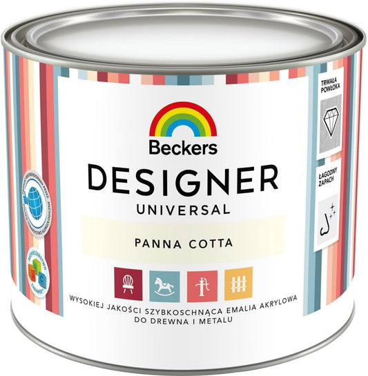 Beckers Panna Cotta emalje 0,5 l