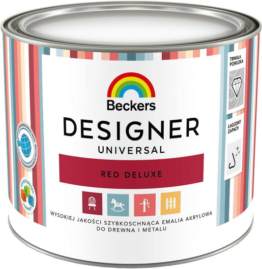 Beckers Red Deluxe emalje 0,5 l