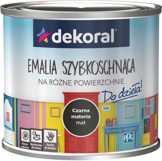 Dekoral Do Dzieła universalemalje mat sort stof 0,5 l