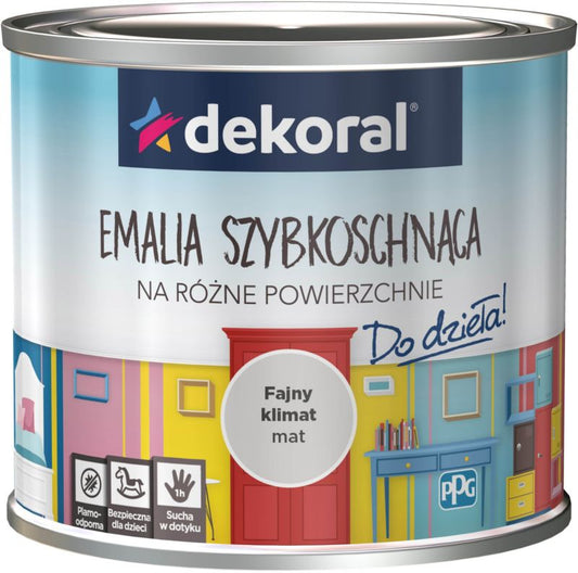 Dekoral Do dzieła emalje Fint klima mat 0,5 l