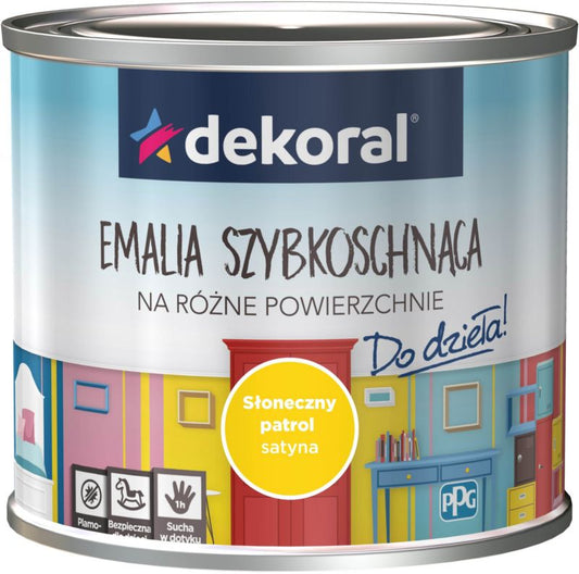Dekoral Do Dysten emalje i farven Solskinsvagt 0,5 l
