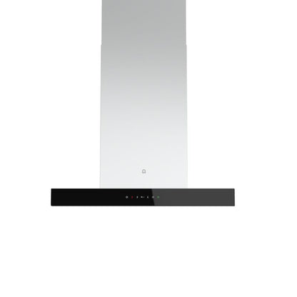 Emhætte T-Form 60 cm Rustfrit Stål og Glas