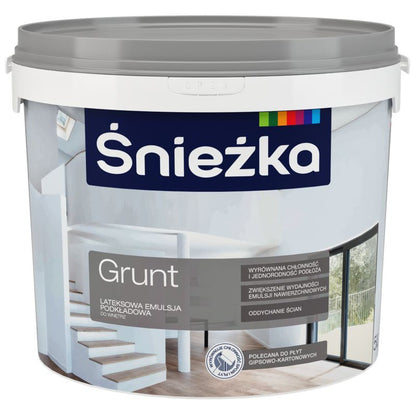 Snežka Grunt hvid grundemulsion 5 l