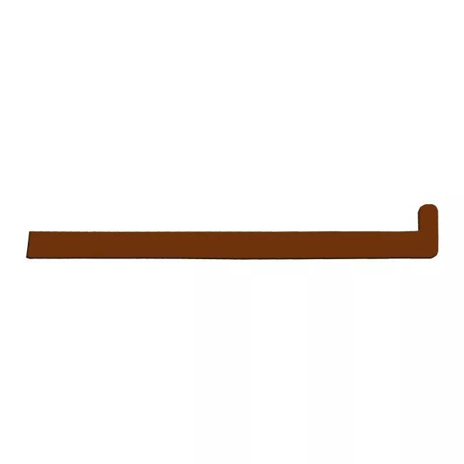 Endekappe til Vindueskarm PVC 325x43 mm Højre