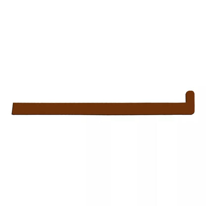 Endekappe til Vindueskarm PVC 325x43 mm Højre