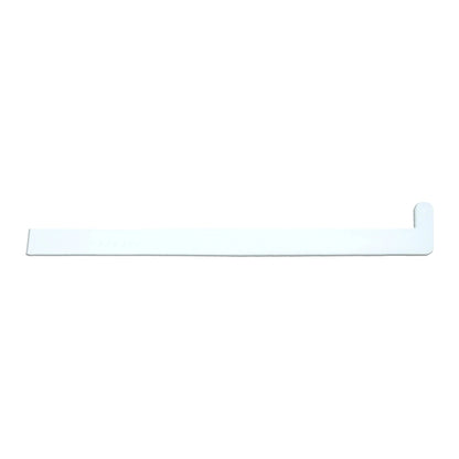 Endekappe til Vinduesplade 43x385 mm Hvid