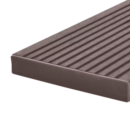 Endekapper Neva 145x21 mm Chokoladebrun 10 Stk.