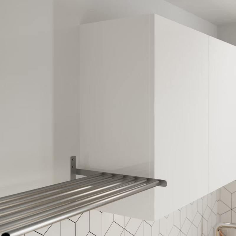 Endepanel til Overskab 32x72 cm Hvid Blank