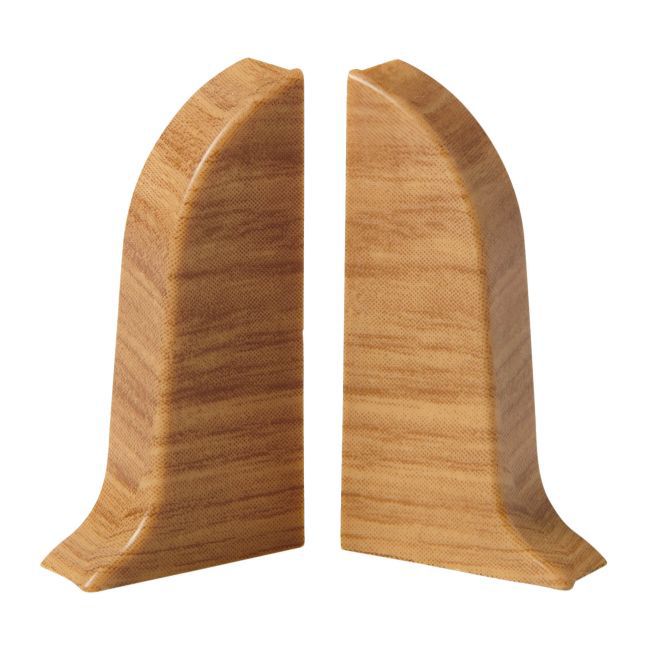 Endestykke til Gulvliste Slim 44,2 mm Alabama 2 stk.