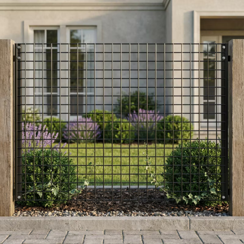 Espalier 120x90 cm Sort Stål