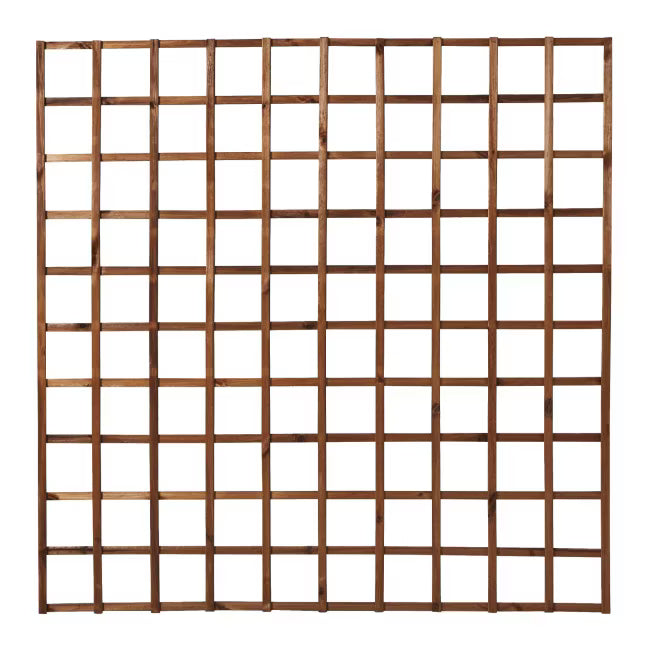 Espalier 180x180 cm Brun Fyrretræ