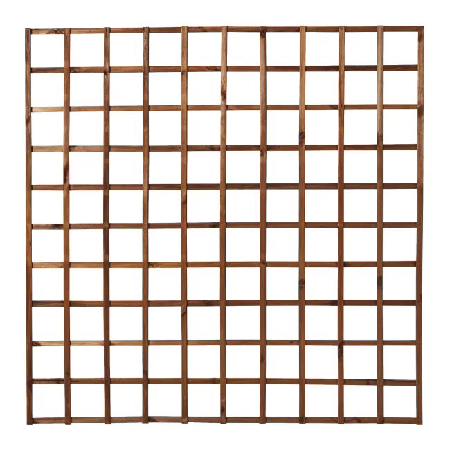 Espalier 180x180 cm Brun Fyrretræ