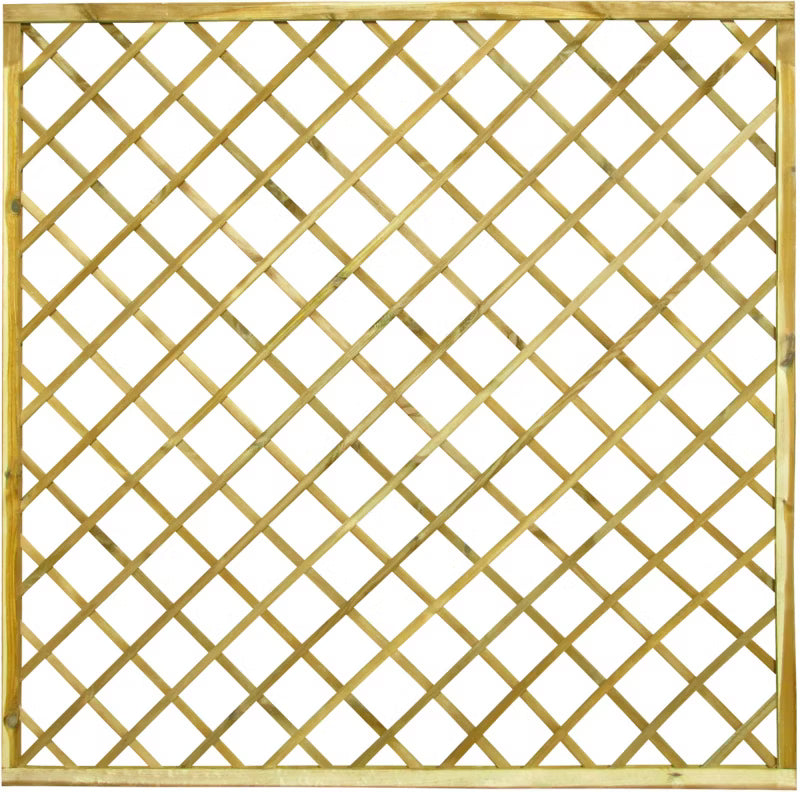 Espalier Hegn 180x180 cm Grøn Fyrretræ