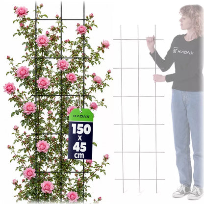 Espalier Stål 45x150 cm Grøn