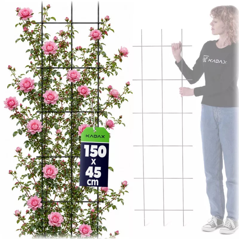 Espalier Stål 45x150 cm Grøn