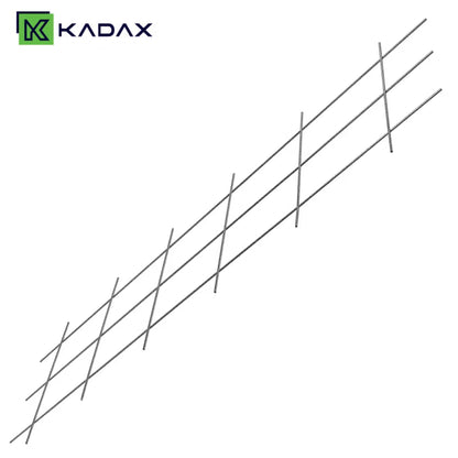 Espalier Stål 45x150 cm Grøn