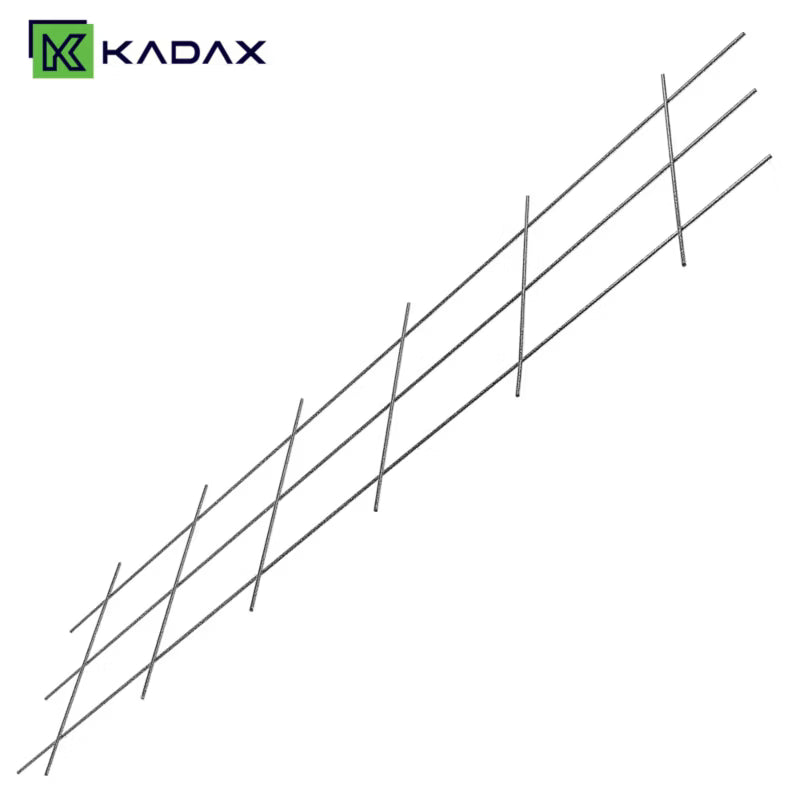 Espalier Stål 45x150 cm Grøn