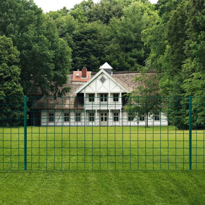 Eurohegn 20x1 m Stål Grøn