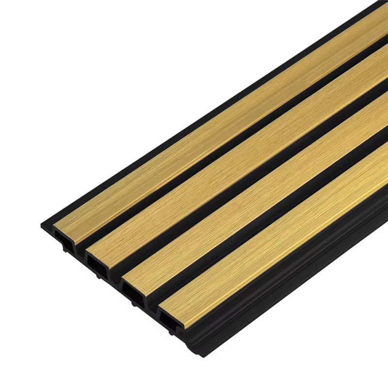 Facadepanel Komposit Trapez 2,9 m Lys Eg og Sort