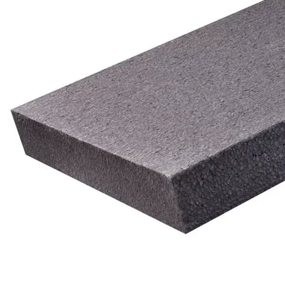 Facadestyropor 100 mm 3 m² Grå