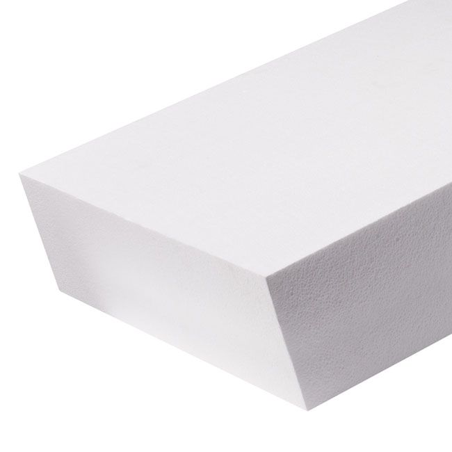Facadestyropor Alfa 100x50 cm Hvid 2 m²