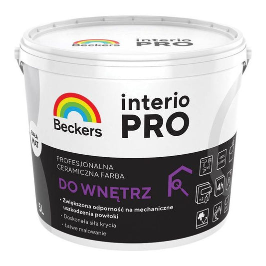 Beckers Interio Pro keramisk maling hvid 5 l
