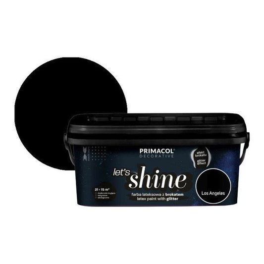 Primacol Let's Shine Los Angeles dekorativ maling sort 2 l