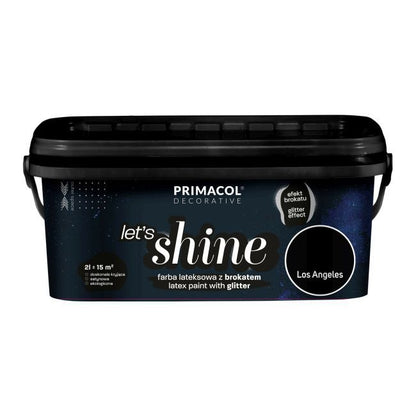 Primacol Let's Shine Los Angeles dekorativ maling sort 2 l