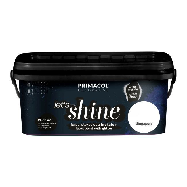 Primacol Let's Shine Singapur dekorativ maling 2 l