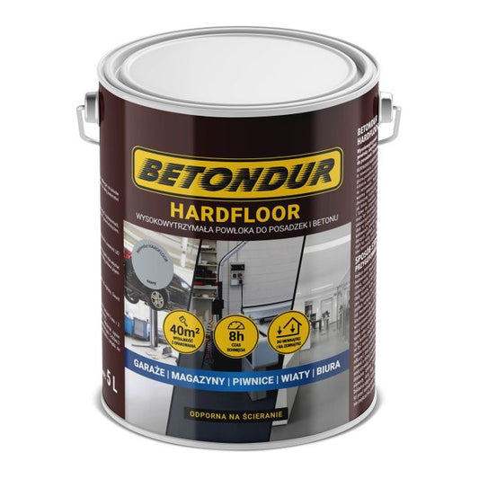 Betondur Hardfloor grå betonmaling 5 l