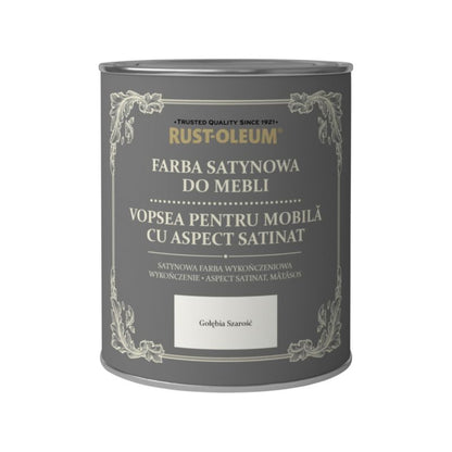 Rust-Oleum møbelmaling duegrå satin 0,75 l