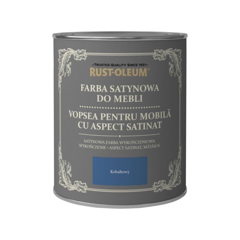 Rust-Oleum møbelmaling kobalt satin 0,125 l