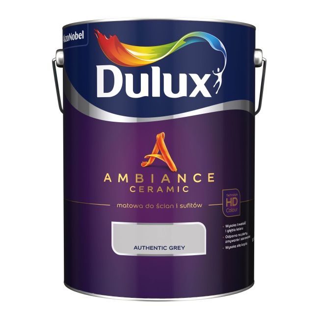 Dulux Ambiance Ceramic maling authentic grey 5 l