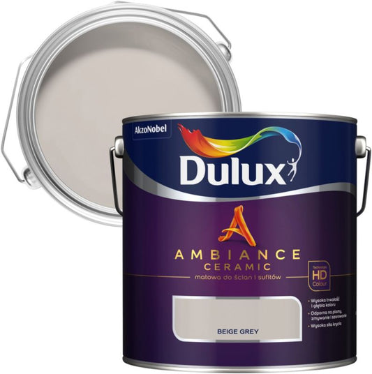 Dulux Ambiance Ceramic beige grey maling 2,5 l