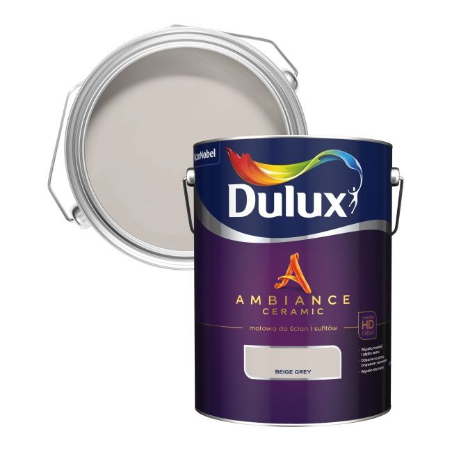 Dulux Ambiance Ceramic beige grey maling 5 l