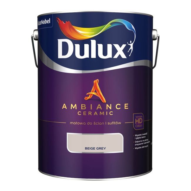 Dulux Ambiance Ceramic beige grey maling 5 l