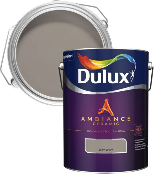 Dulux Ambiance Ceramic city grey maling 5 l