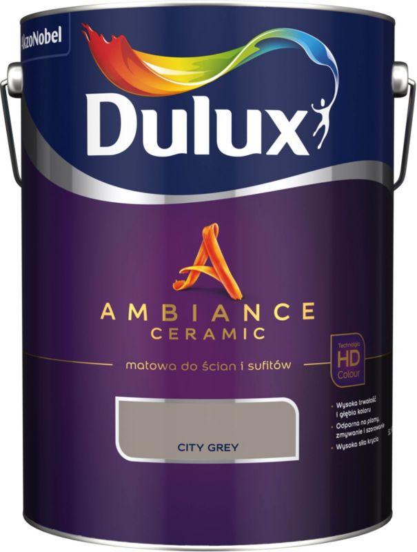 Dulux Ambiance Ceramic city grey maling 5 l