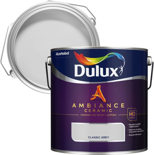 Dulux Ambiance Ceramic classic grey maling 2,5 l