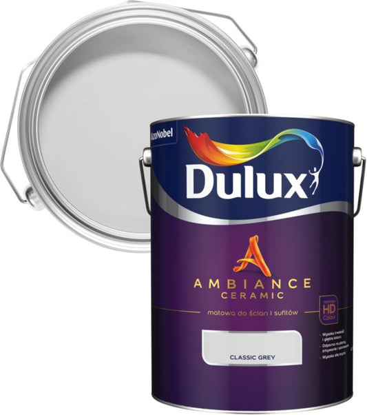 Dulux Ambiance Ceramic classic grey maling 5 l