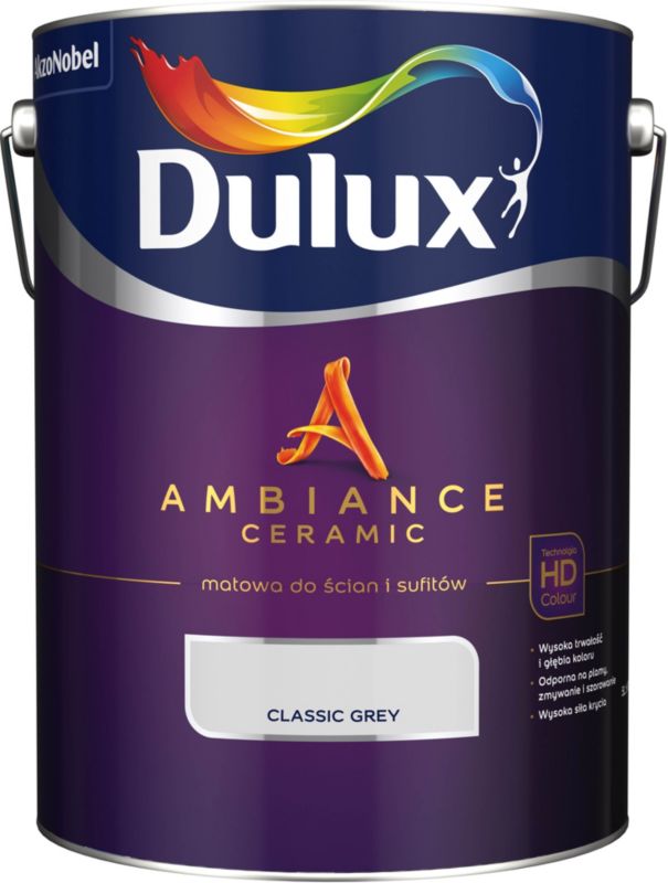 Dulux Ambiance Ceramic classic grey maling 5 l