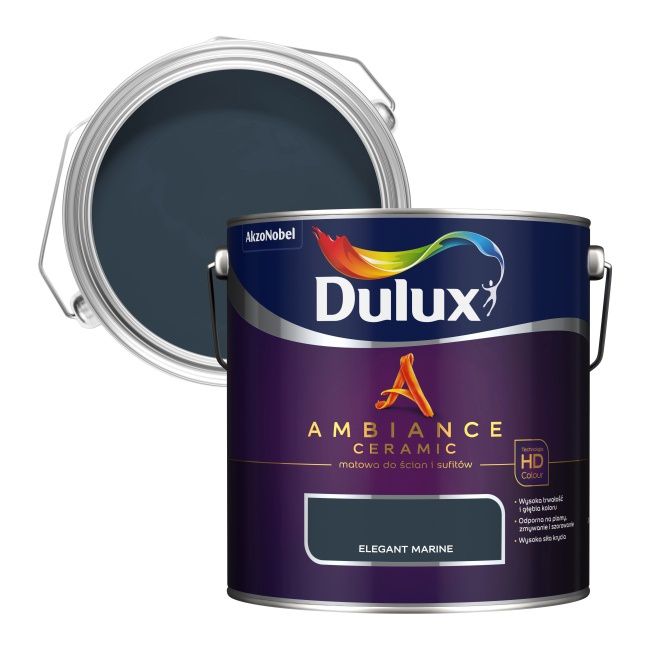Dulux Ambiance Ceramic maling elegant marine 2,5 l
