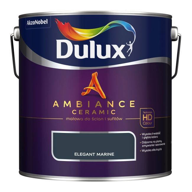 Dulux Ambiance Ceramic maling elegant marine 2,5 l