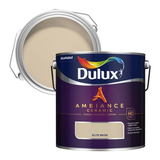 Dulux Ambiance Ceramic elite beige maling 2,5 l