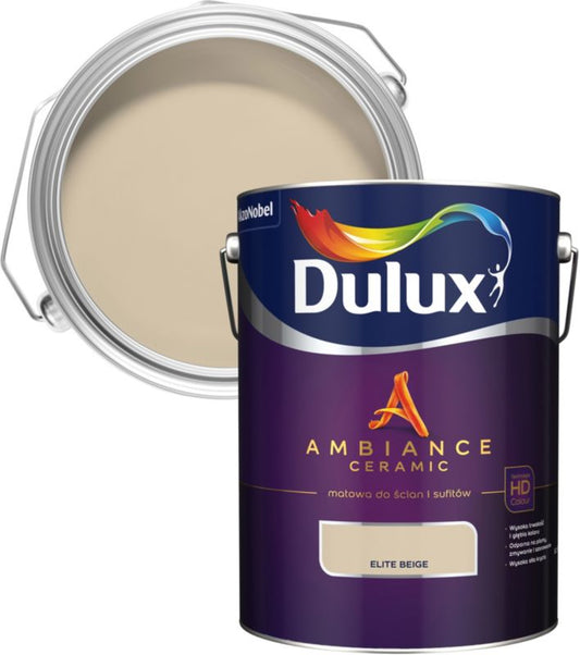 Dulux Ambiance Ceramic Elite beige maling 5 l