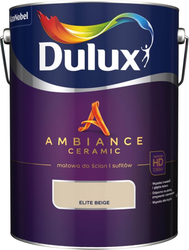 Dulux Ambiance Ceramic Elite beige maling 5 l