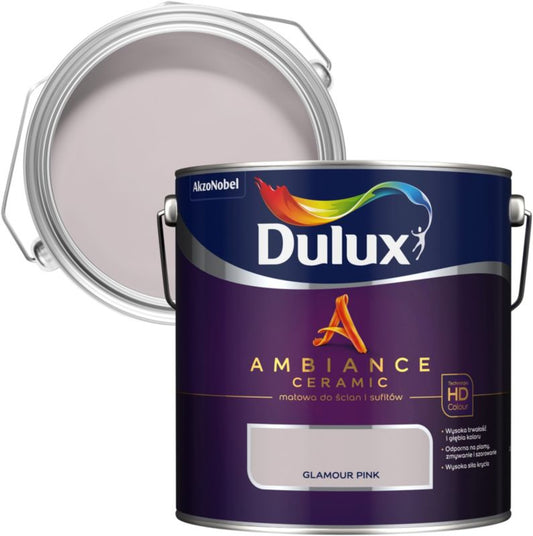 Dulux Ambiance Ceramic glamour pink maling 2,5 l