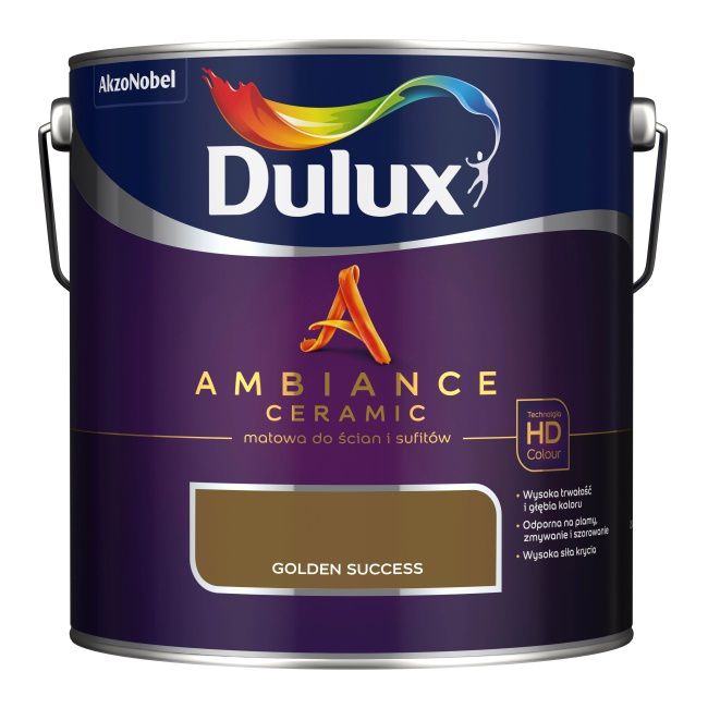 Dulux Ambiance Ceramic golden success maling 2,5 l