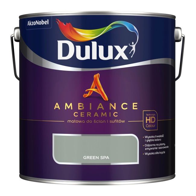 Dulux Ambiance Ceramic green spa maling 2,5 l